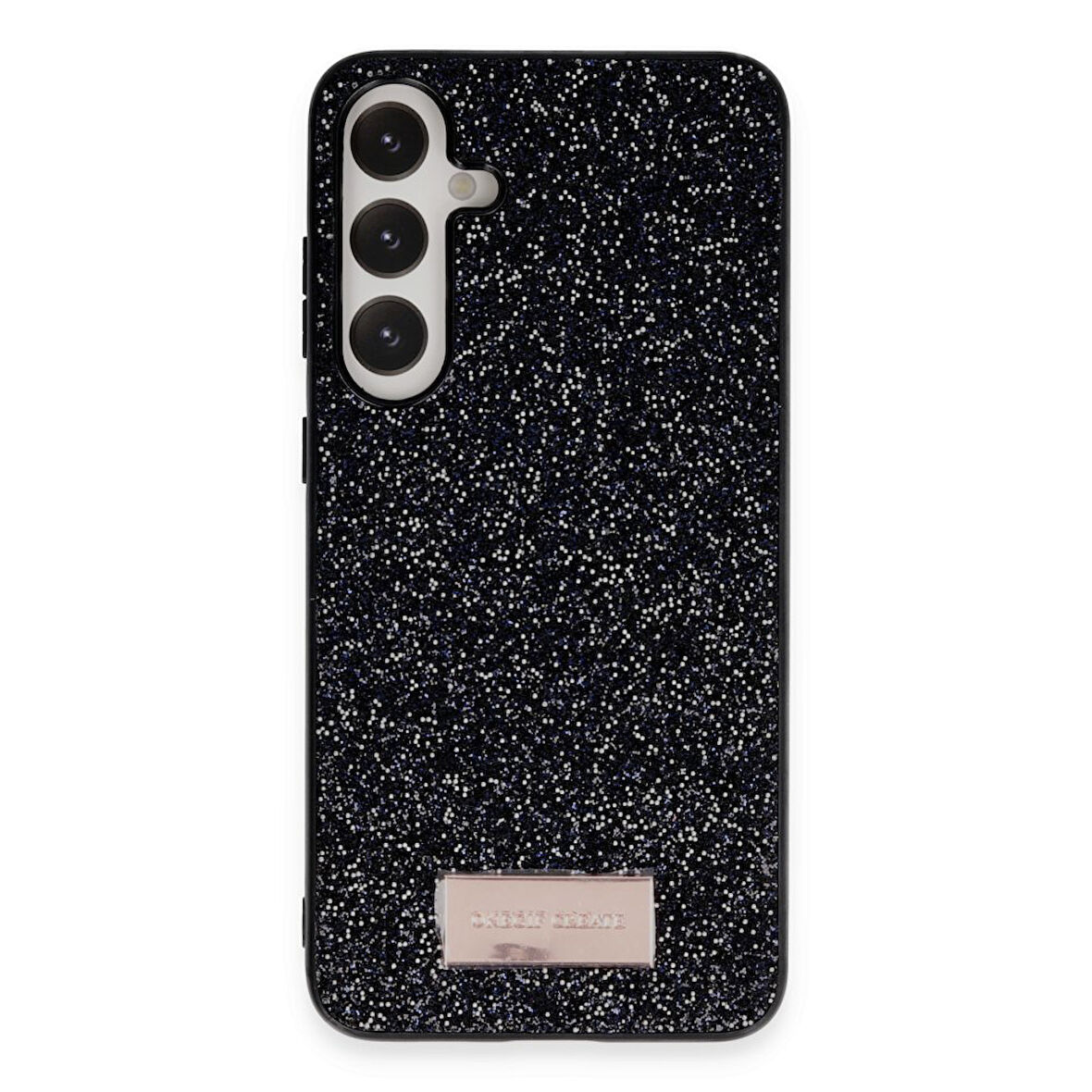 Samsung Galaxy A05S Kılıf Bright Zarif Boncuk İşlemeli Tasarım Simli Kapak