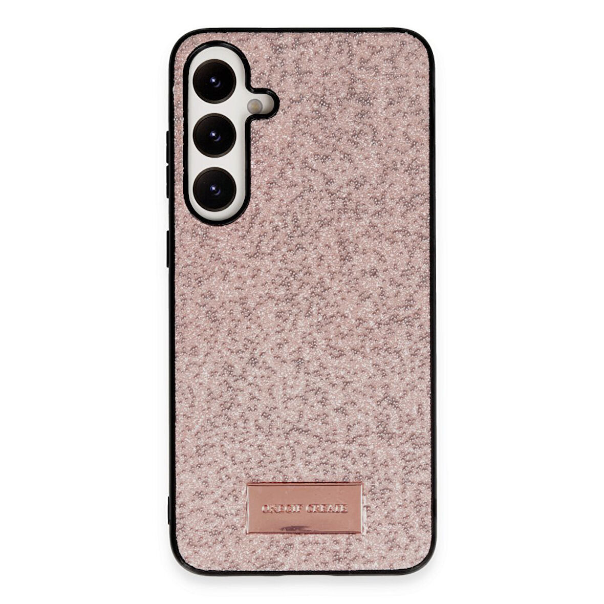 Samsung Galaxy A14 4G Kılıf Bright Zarif Boncuk İşlemeli Tasarım Simli Kapak