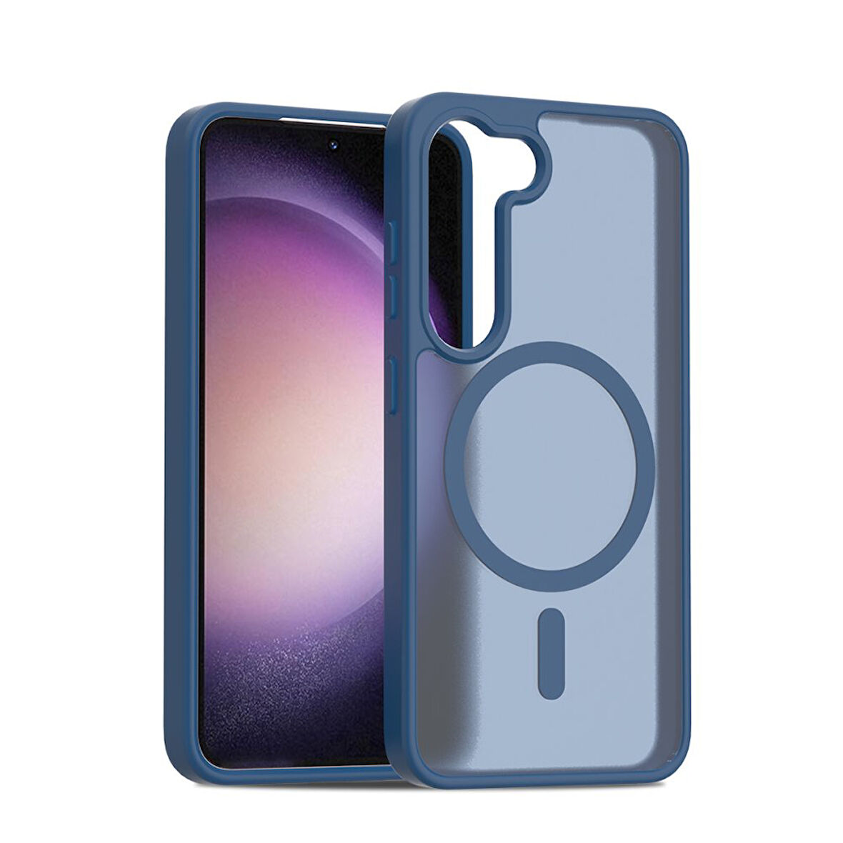 Samsung Galaxy S23 FE Kılıf Jota Magsafe Kenarları Renkli Tasarım Kapak