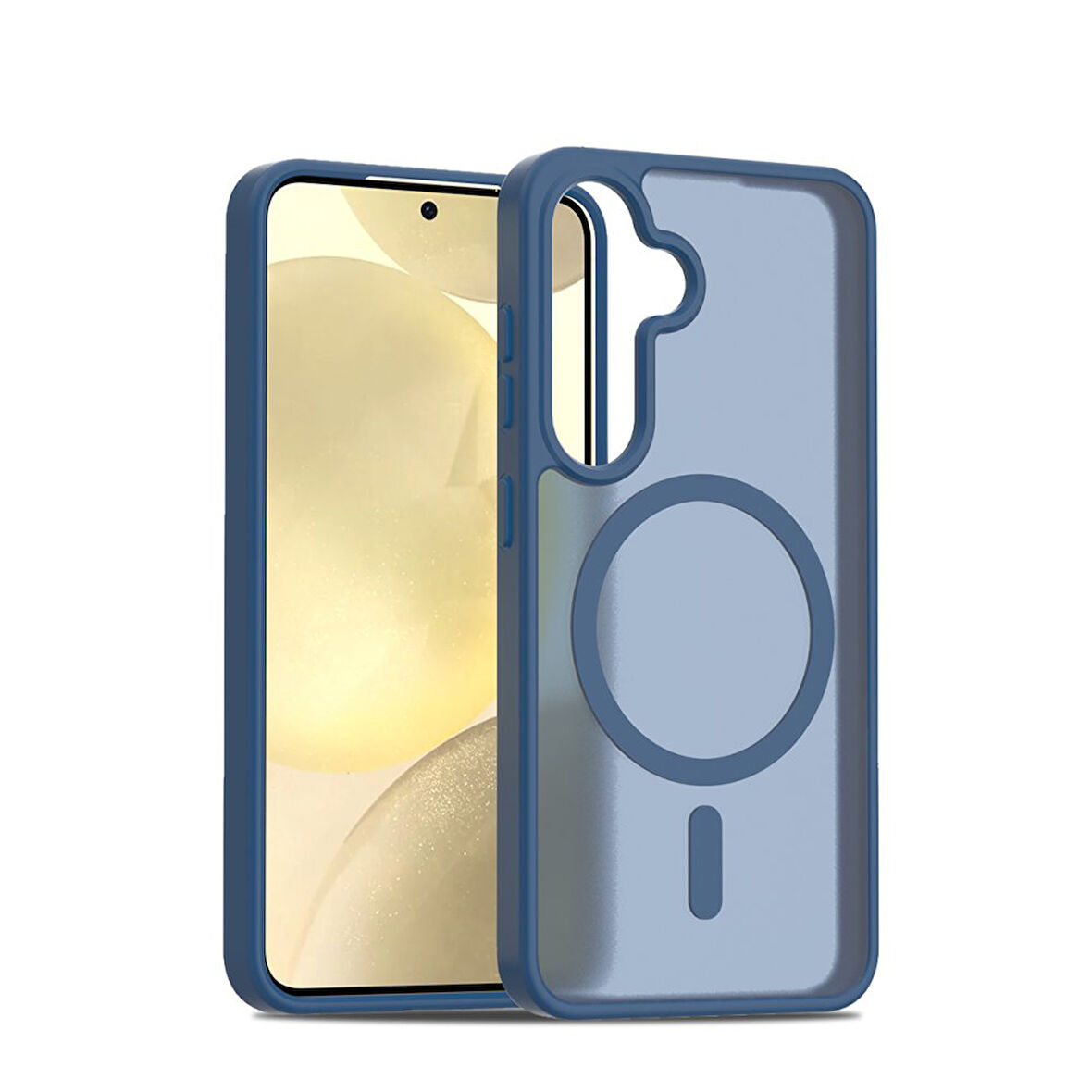 Samsung Galaxy S24 Kılıf Jota Magsafe Kenarları Renkli Tasarım Kapak