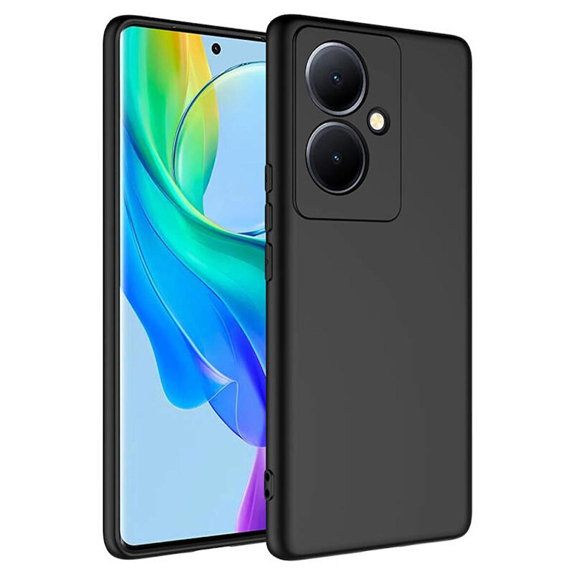Vivo V29 Lite 5G Kılıf Mara Lansman İçi Kadife Silikon Kapak