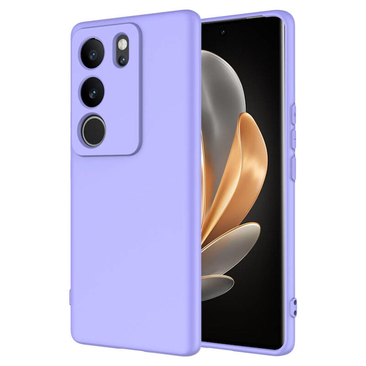 Vivo V29 5G Kılıf Mara Lansman İçi Kadife Silikon Kapak