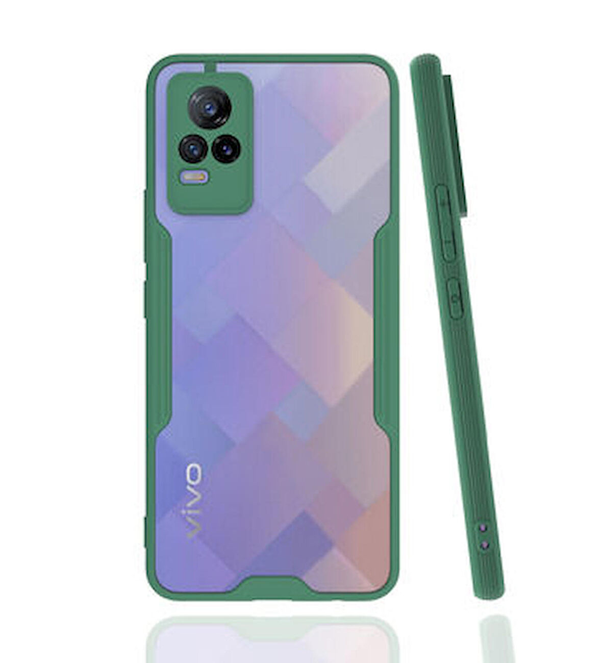 Vivo V21E Kılıf Parfe Ultra İnce Silikon Kapak