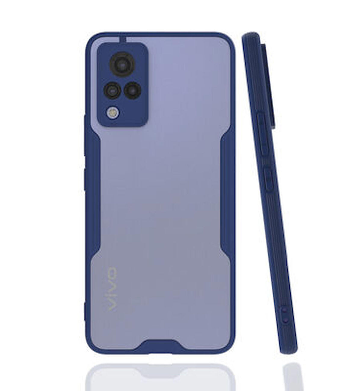 Vivo V21 Kılıf Parfe Ultra İnce Silikon Kapak