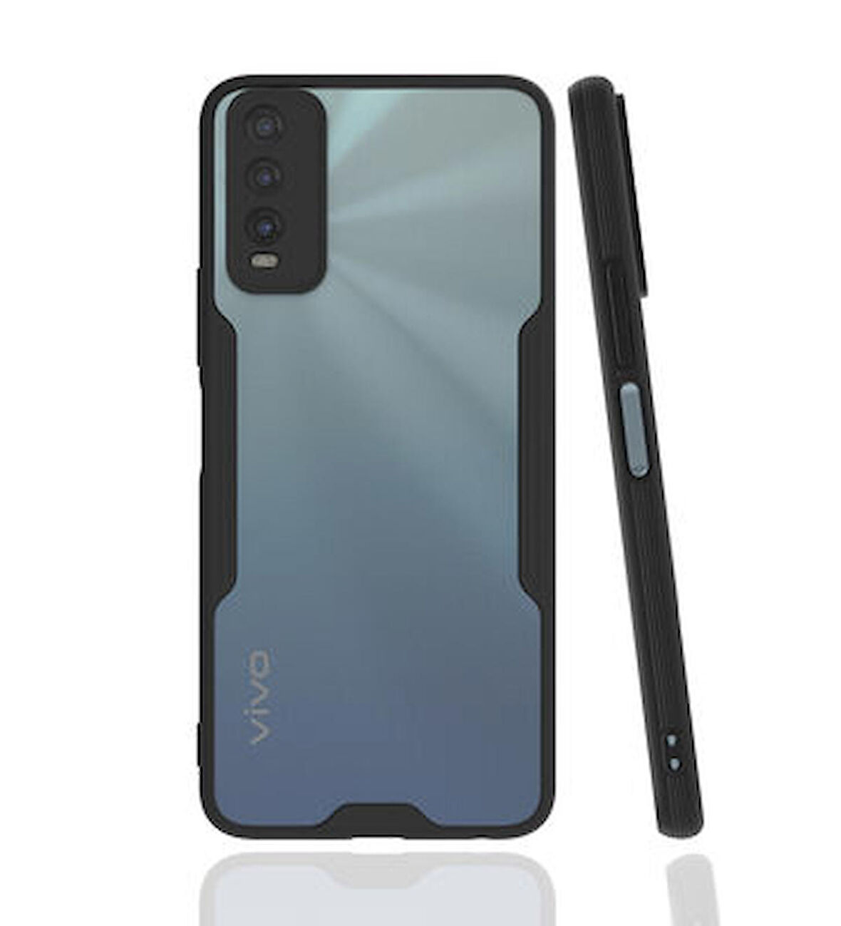 Vivo Y11S Kılıf Parfe Ultra İnce Silikon Kapak
