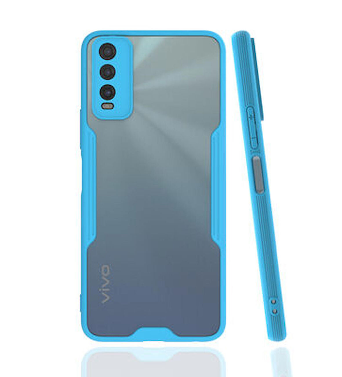 Vivo Y20S Kılıf Parfe Ultra İnce Silikon Kapak