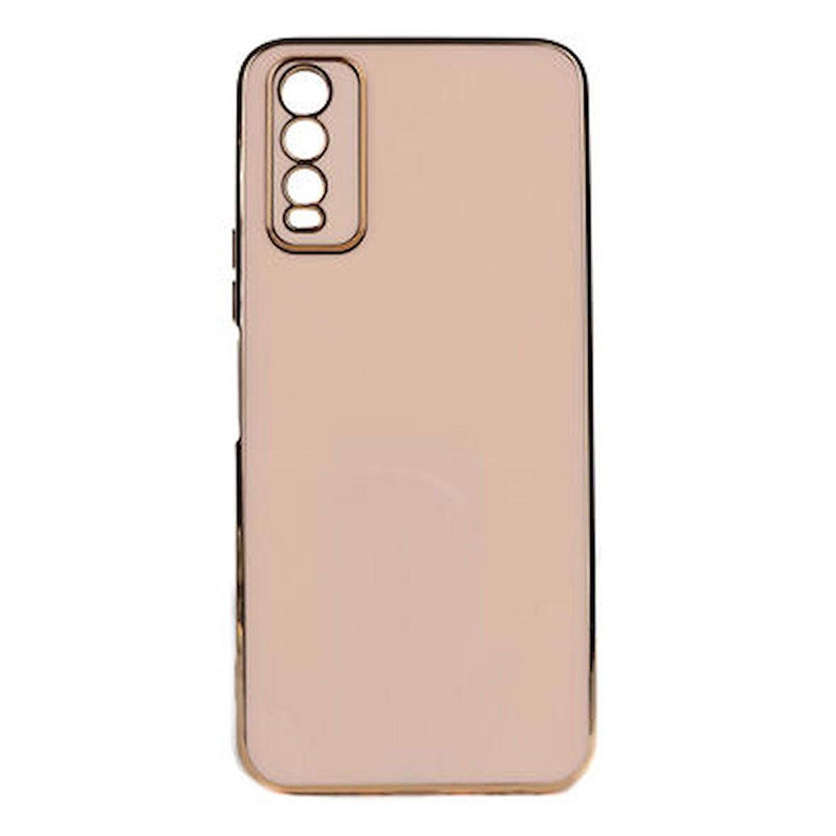 Vivo Y20S Kılıf Bark Parlak Silikon Kapak