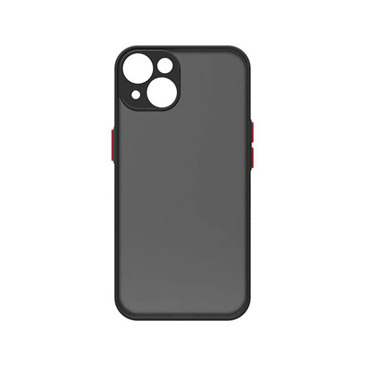 Apple iPhone 15 Kılıf Hux Kamera Korumalı Silikon Kapak