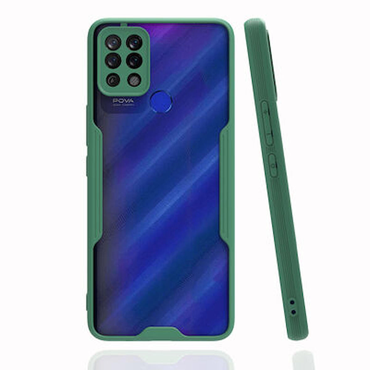 Tecno Pova Kılıf Parfe Ultra İnce Silikon Kapak