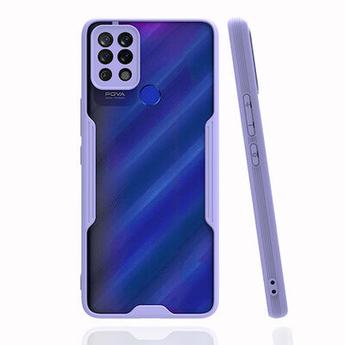 Tecno Pova Kılıf Parfe Ultra İnce Silikon Kapak