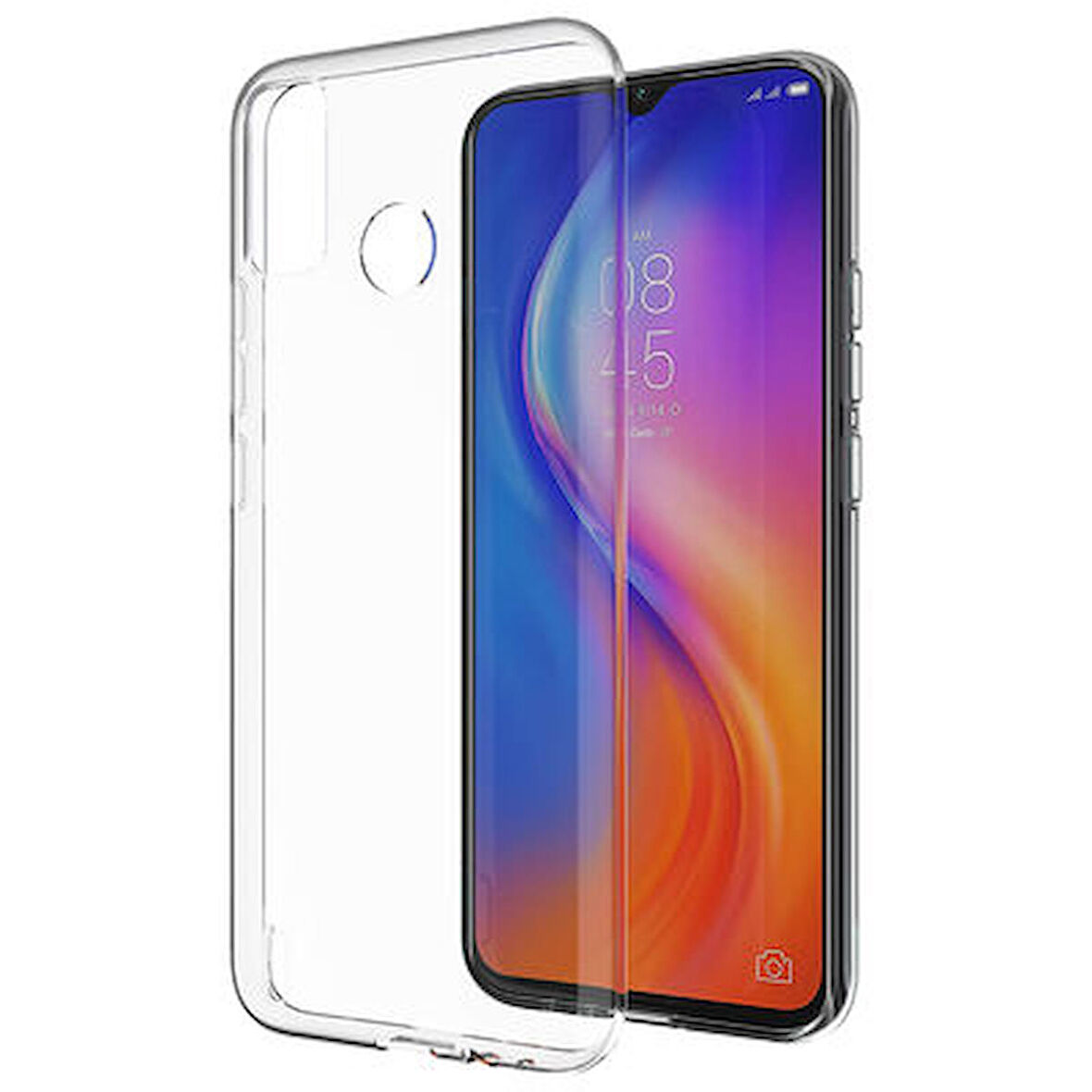 Tecno Spark 6 Go Kılıf Süper Şeffaf Silikon Kapak