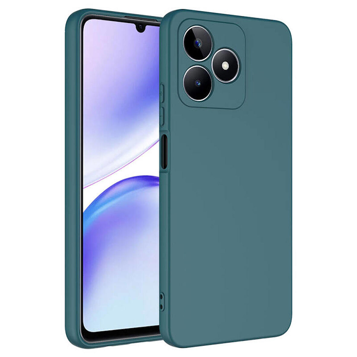 Realme C53 Kılıf Mara Lansman İçi Kadife Silikon Kapak