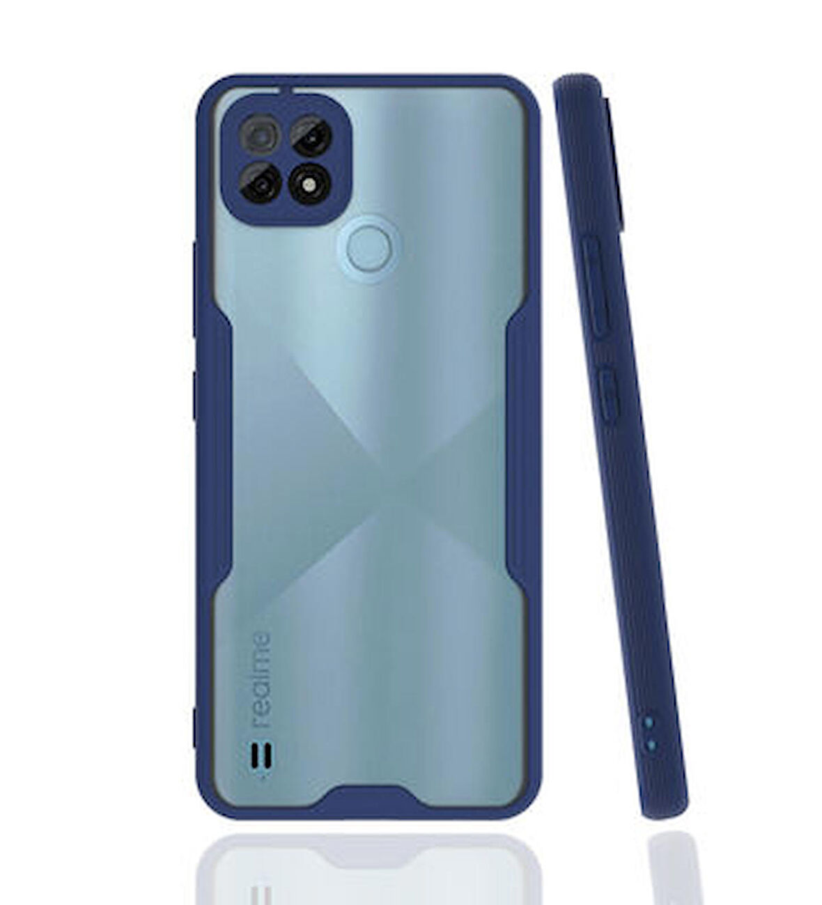 Realme C21 Kılıf Parfe Ultra İnce Silikon Kapak