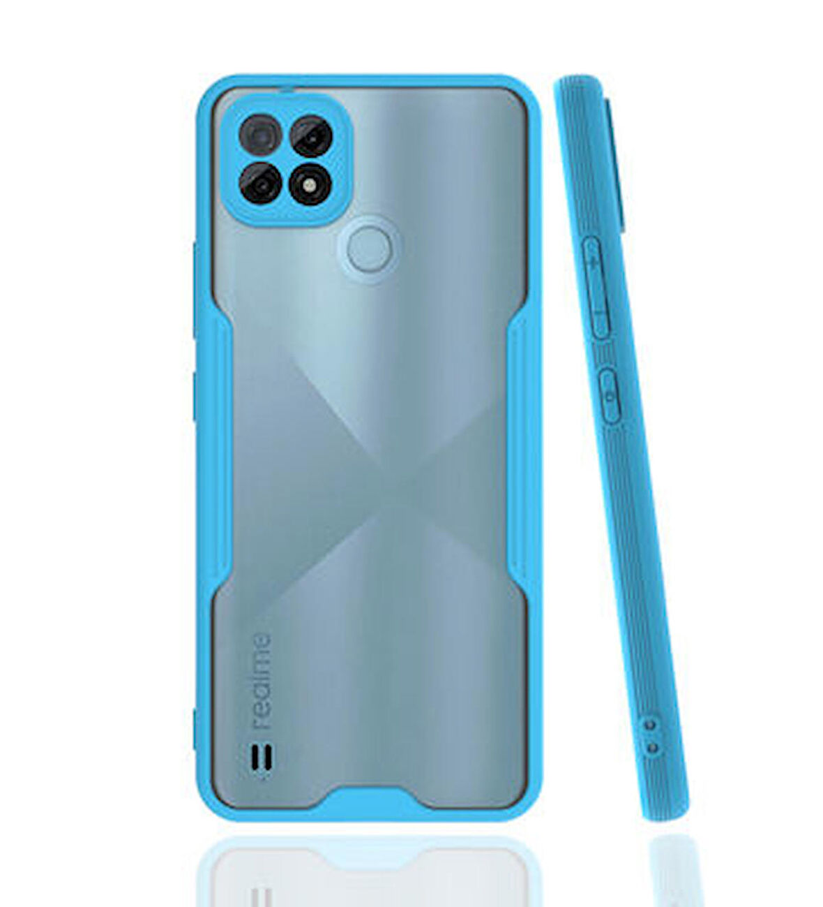 Realme C21 Kılıf Parfe Ultra İnce Silikon Kapak