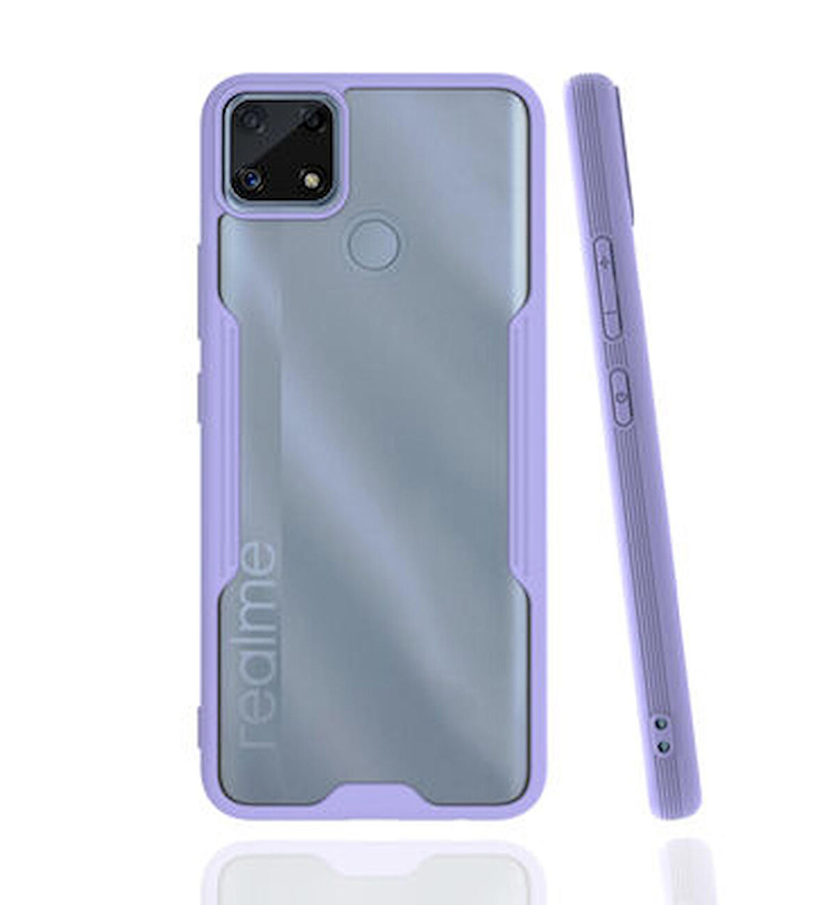 Realme C25 Kılıf Parfe Ultra İnce Silikon Kapak
