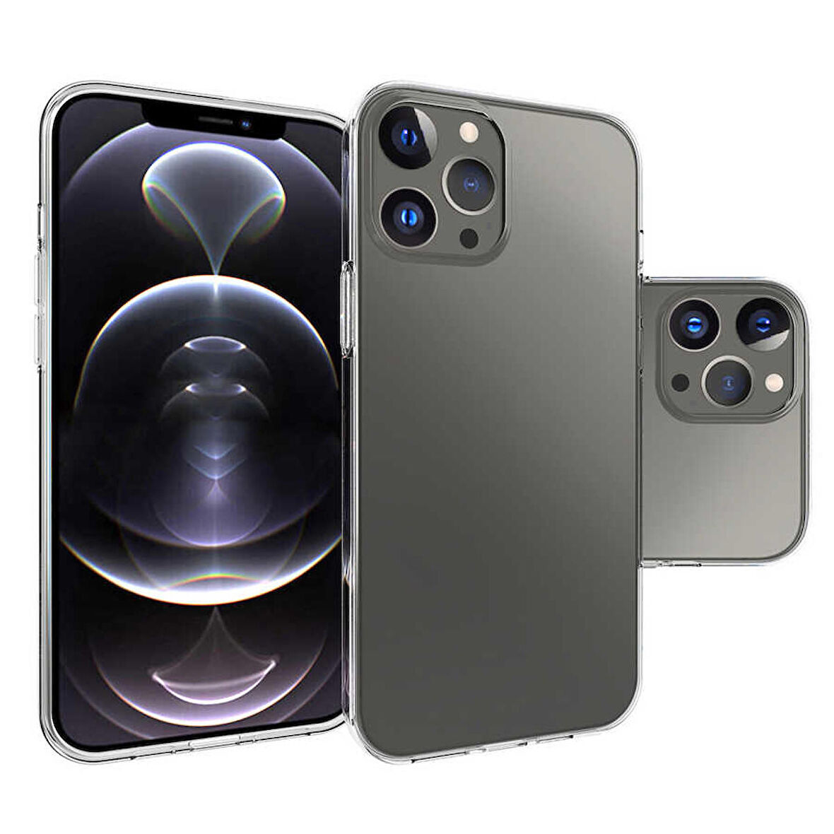 Apple iPhone 15 Pro Max Uyumlu Kılıf Süper Silikon Ultra İnce Kapak