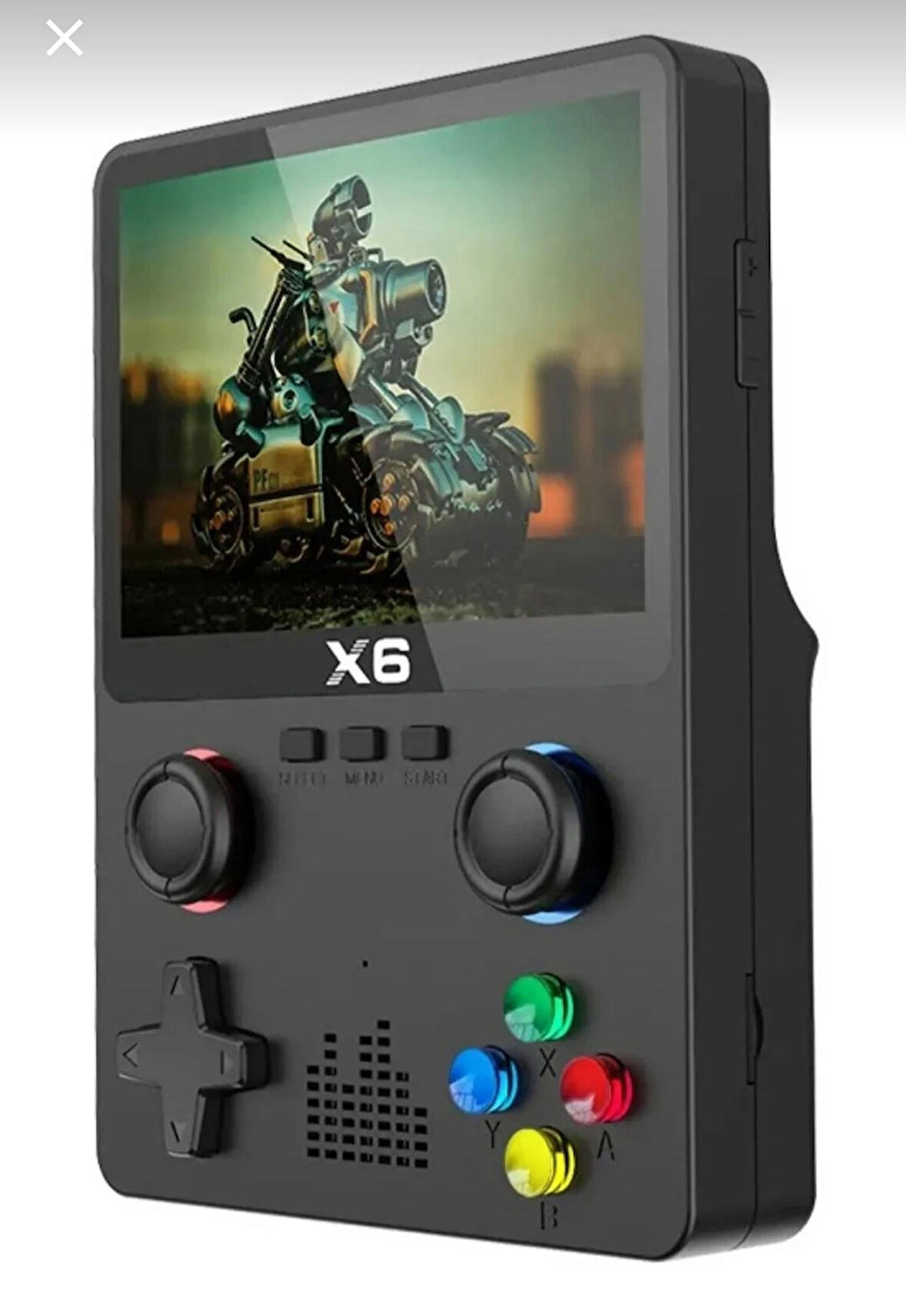 X6 Oyun Konsolu Yeni Nesil El Atarisi 10.000+ Oyun IPS Net Ekran Mp3/mp4/video Gamepad