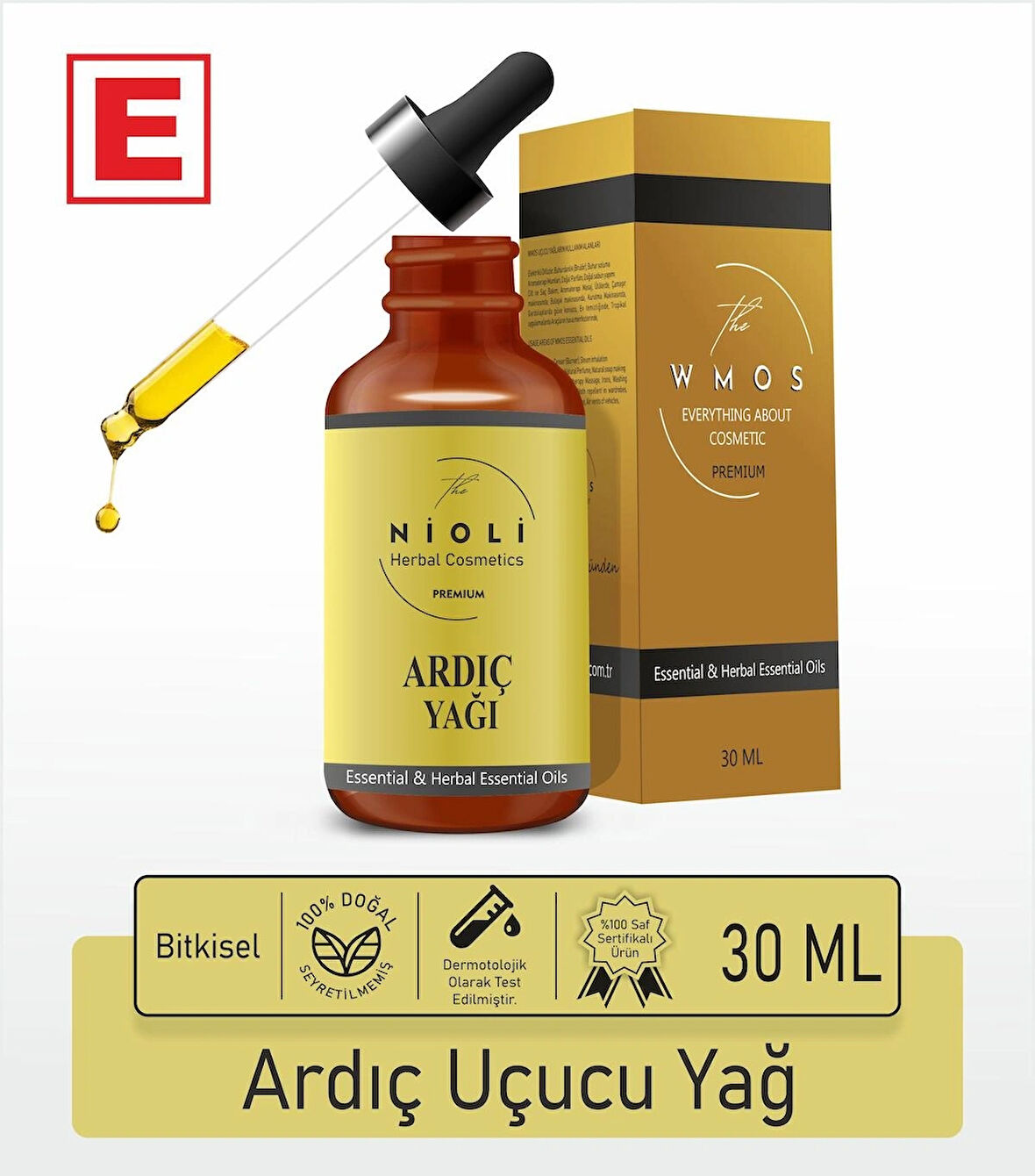 Nioli Saf Ardıç Uçucu Yağı 30 ML