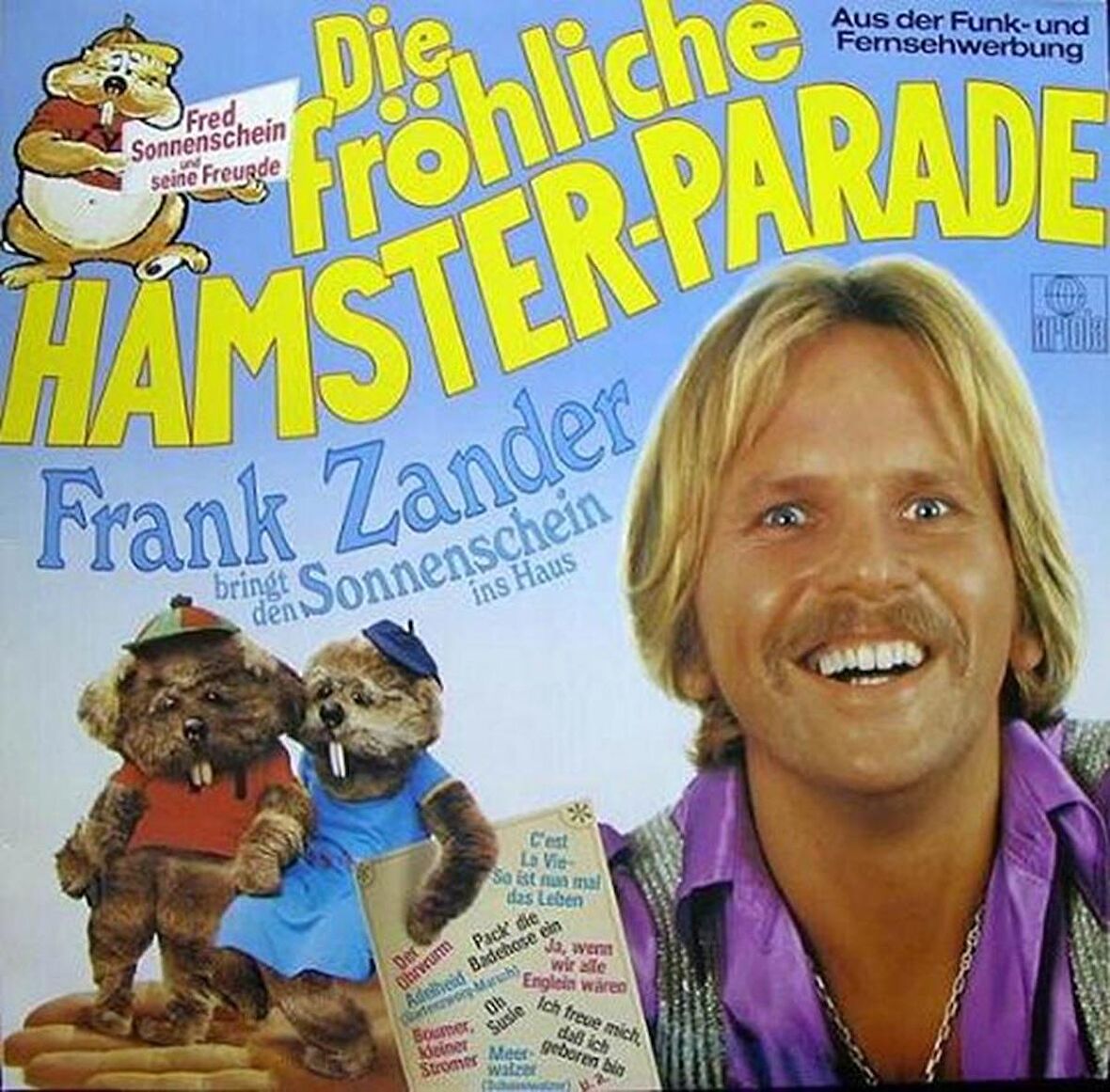 Die Fröhliche Hamster-Parade - Fred Sonnenschein Und Seine Freunde – Vinly Plak alithestereo