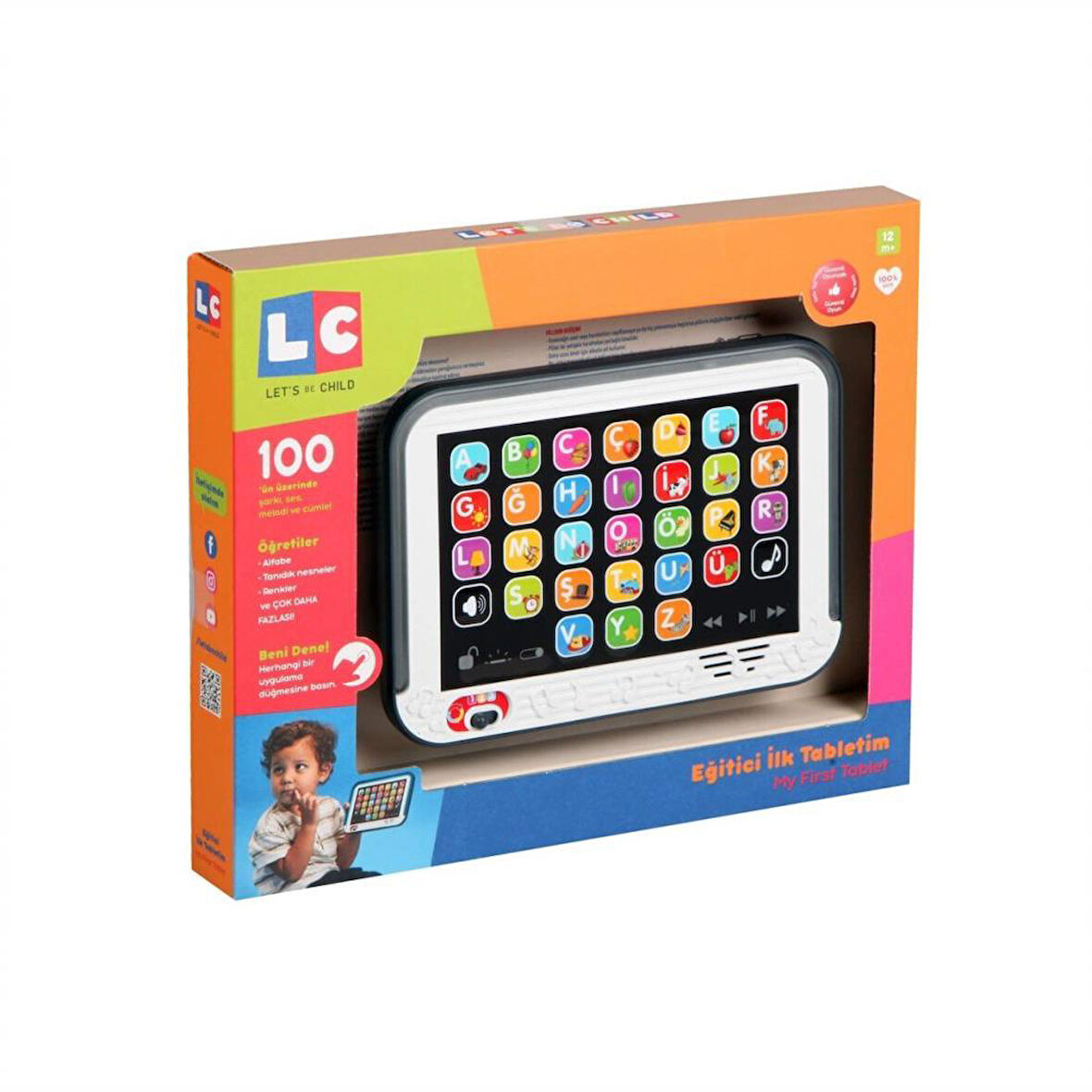 Nessiworld 30902 Let's be Child - Eğitici İlk Tabletim +12 ay