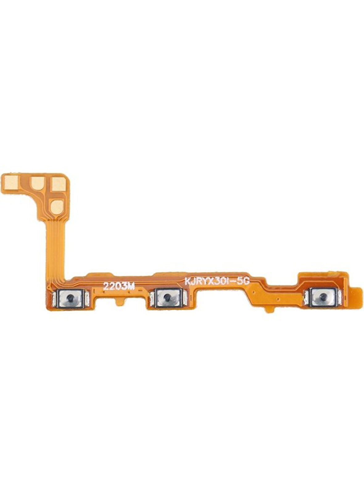 Huawei Honor X8 İle Uyumlu Güç Açma Kapama Ses Açma Kısma Flex On Of