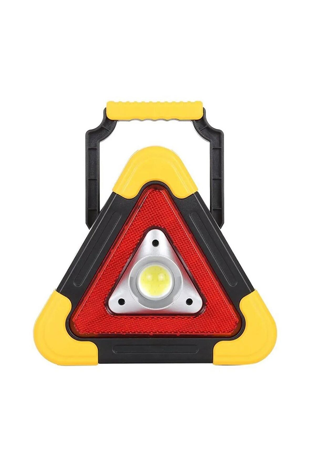 Powermaster 500 Lumen Solar Şarjlı Çok Fonksiyonlu Reflektör Işıklı İkaz Lambası (Lisinya)