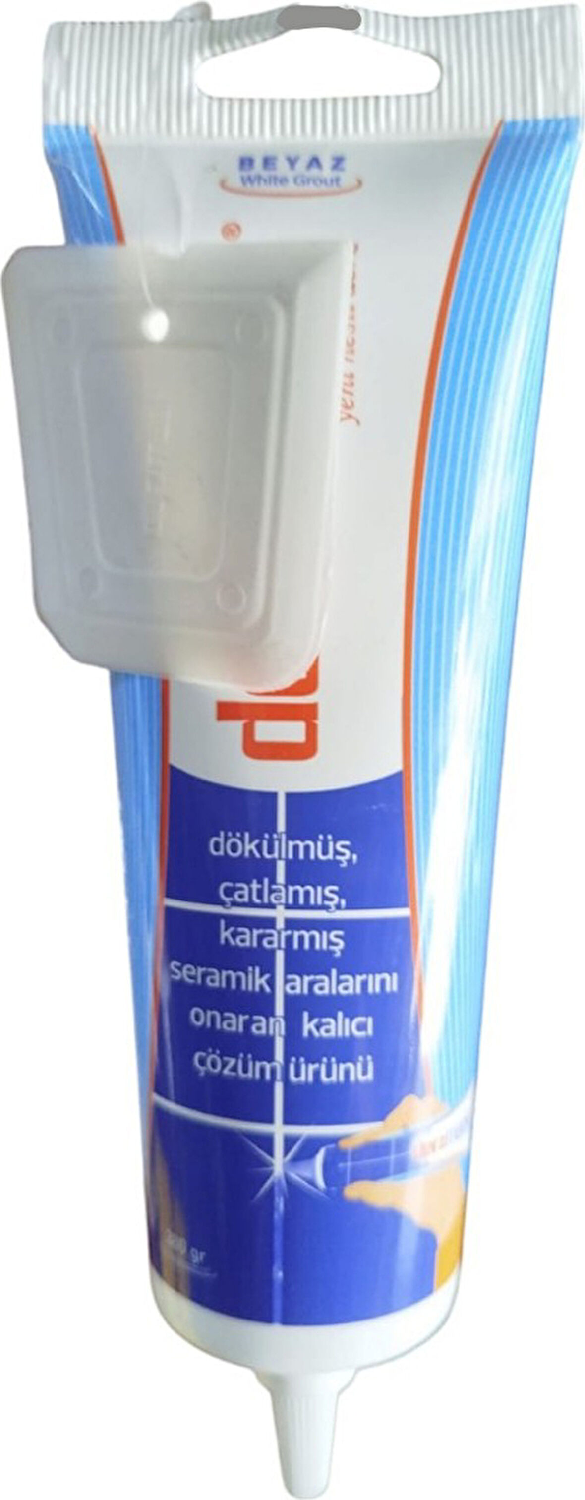 Banyonuzu Yenileyin ! Beyaz Fayans Arası Derz Dolgu Boyama Temizleme Lavabo Küvet Fayans Derzi 380gr