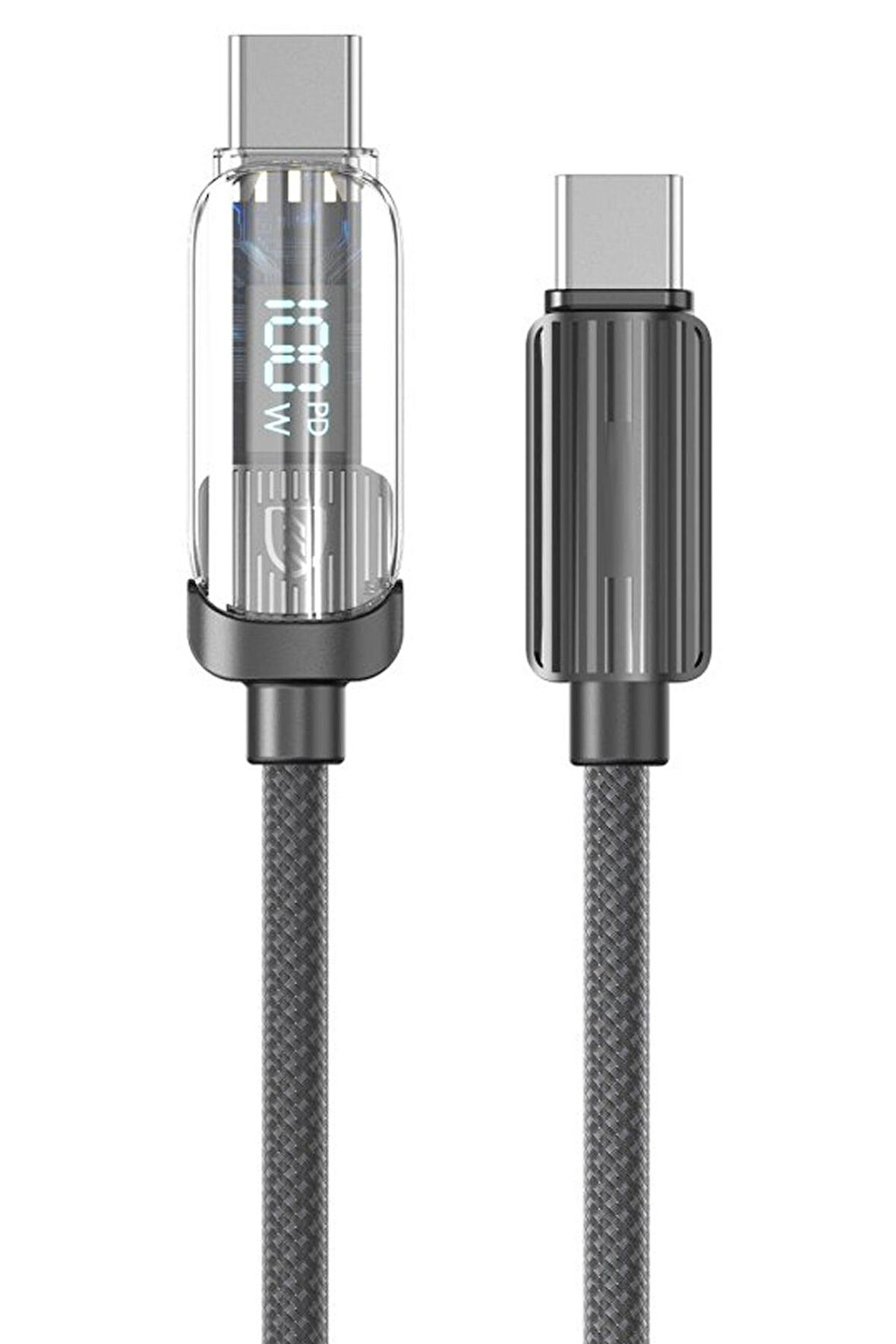 Poco F2 F3 F4 F5 Pro  Şarj Kablosu Type-C to Type-C 100W 1M Hızlı Şarj Azn-189CC
