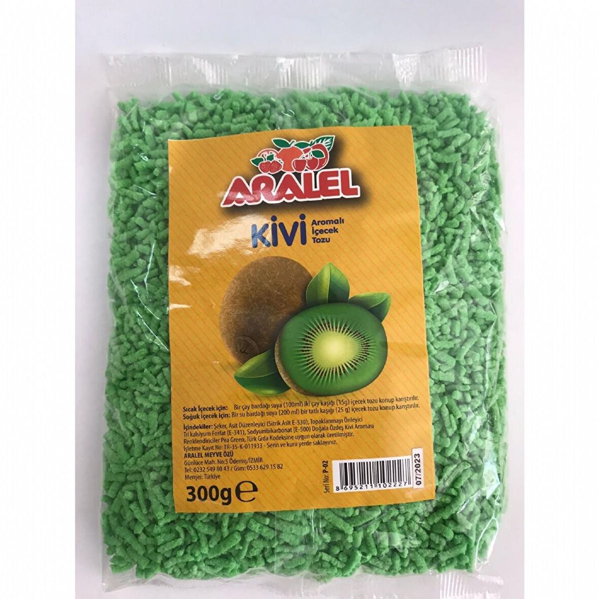 Aralel Oralet Kivi Aromalı İçecek Tozu 300 gr