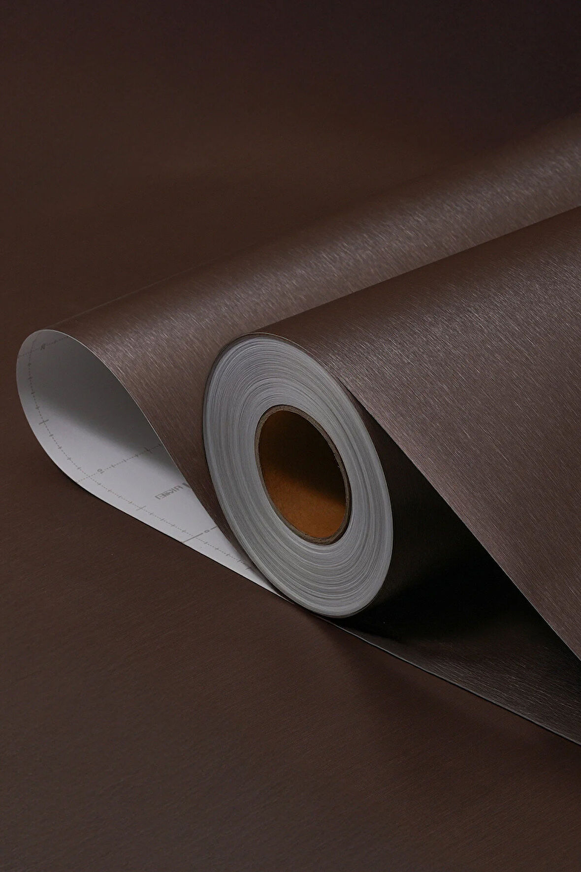 Yapışkanlı Folyo - Premium Metal Bronz PVC Kaplama - Mobilya Duvar Kapı - 120cm Genişlik - PM979