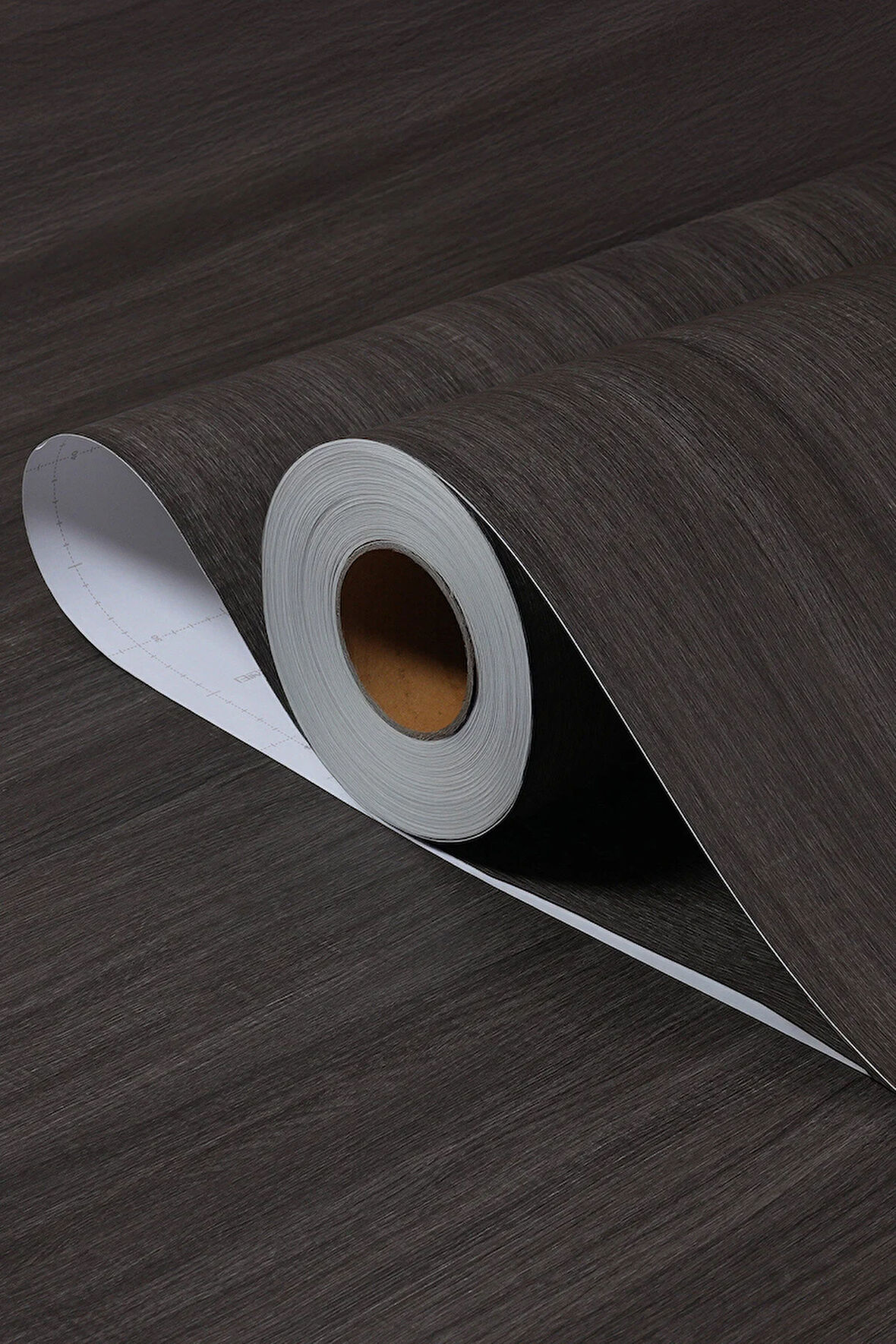 Yapışkanlı Folyo - Premium Ahşap Koyu Meşe Kaplama Kağıdı - Mobilya Duvar Kapı - 120cm Geniş - PW719