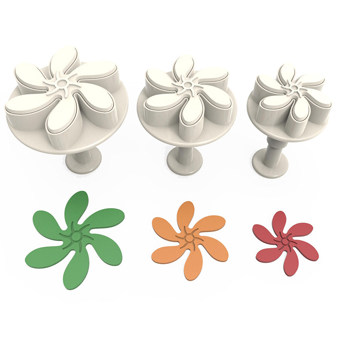 Döner Yaprak Çiçek Enjektör Set