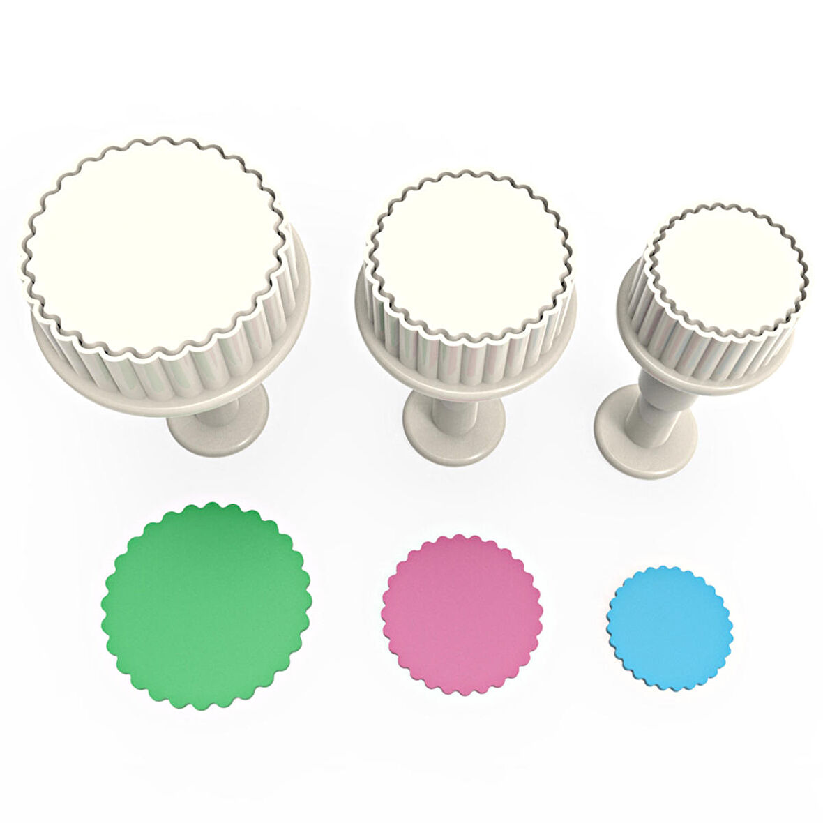 Tırtıklı Yuvarlak Enjektör Set