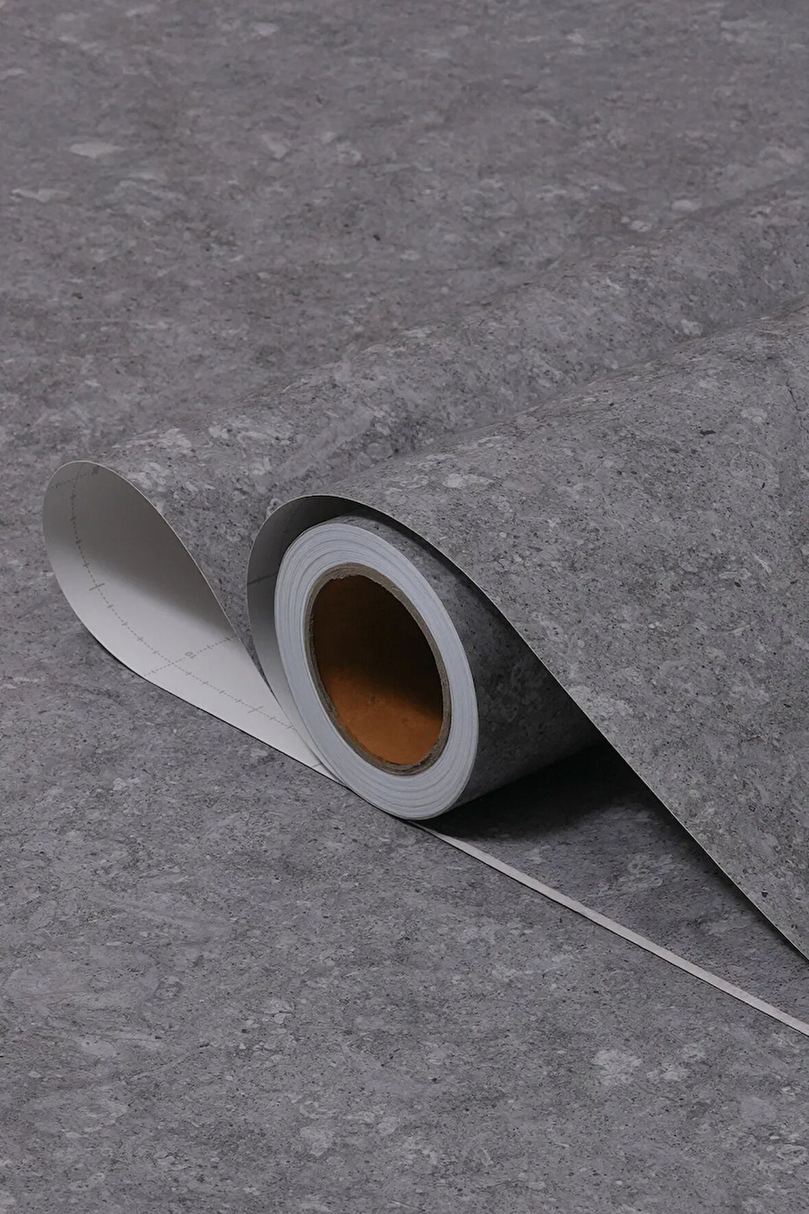 Yapışkanlı Folyo - Füme Granit Kaplama Folyosu - Mobilya Duvar Kapı - 120cm Genişlik - ST671