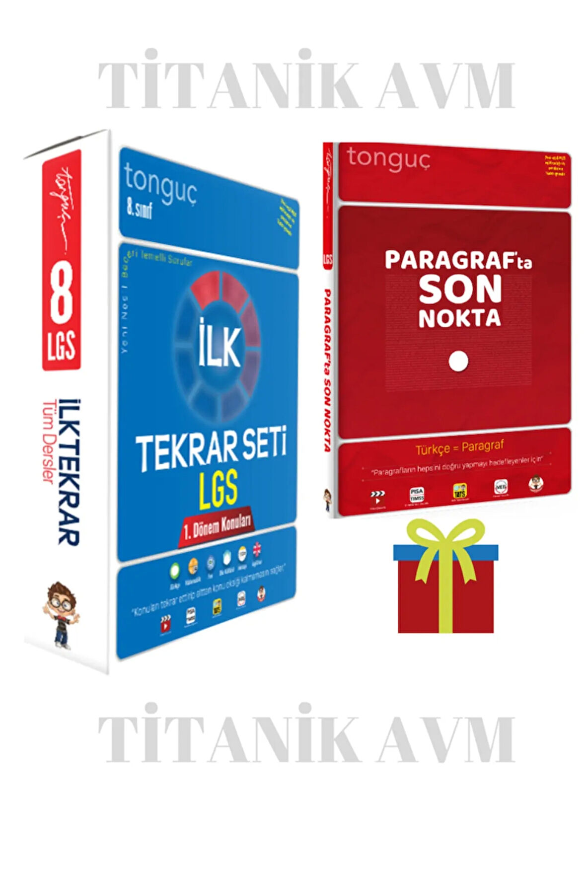 Tonguç Yayınları Lgs Ilk Tekrar Seti Ve Tonguç Yayınları Paragrafta Son Nokta Lgs 2'li Set