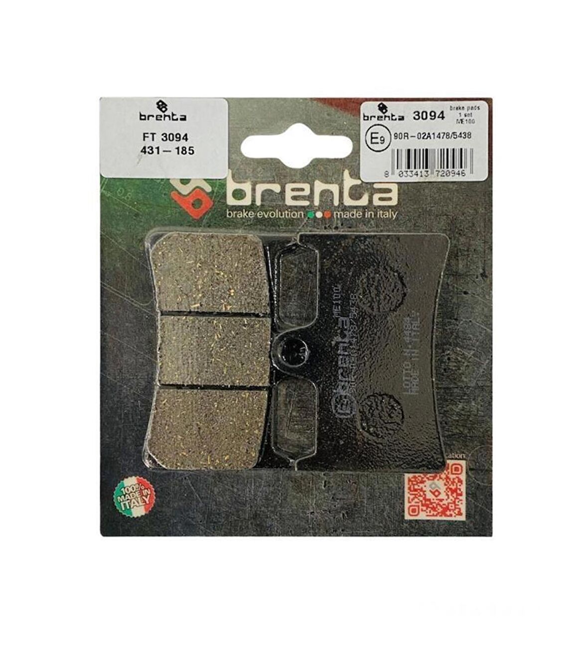 Yamaha MT-10 Ön Fren Balatası Brenta