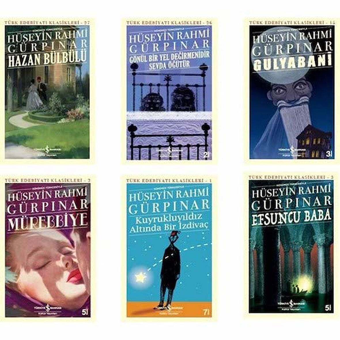 Hüseyin Rahmi Gürpınar Seti - 6 Kitap