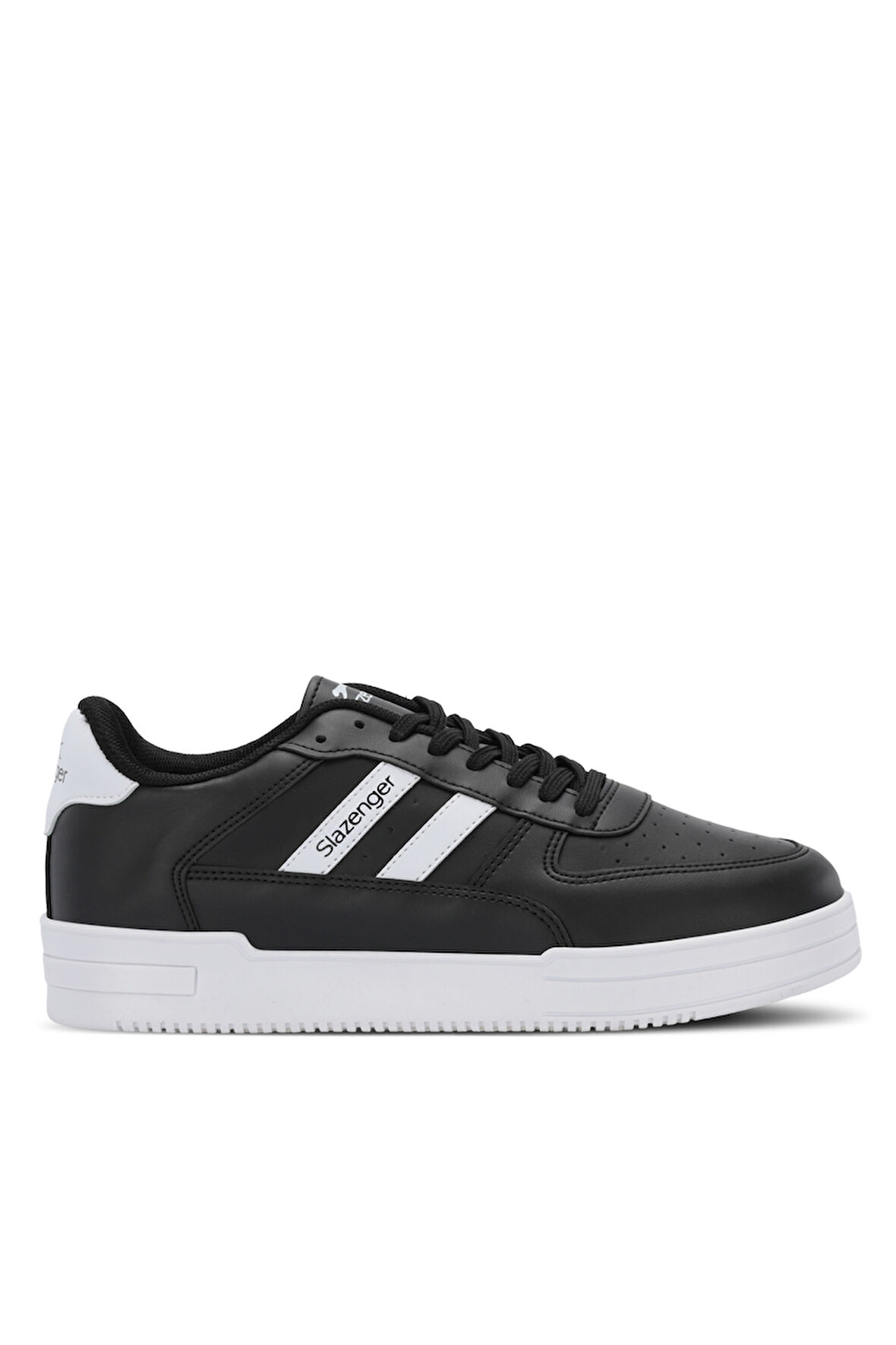 Slazenger CAMP IN Erkek Sneaker Ayakkabı Siyah / Beyaz