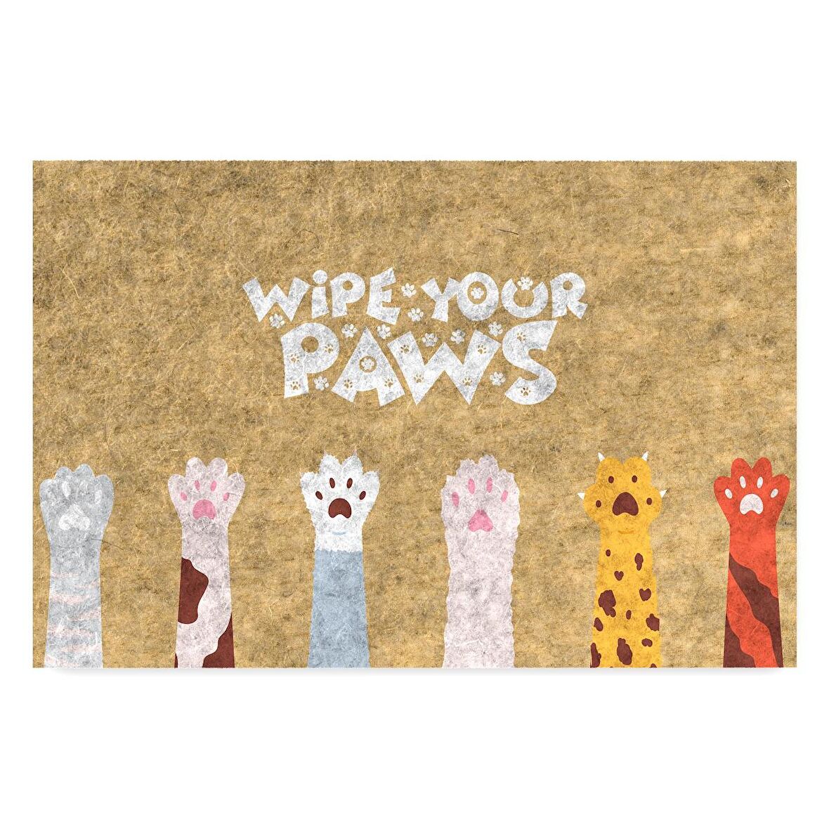 Monnhein Kedi Köpek Komik Tasarımlı Dekoratif Kapı önü Paspas, Dış Mekan/Ev İçi/Banyo/Mutfak/Yatak Odası/Giriş Paspasları