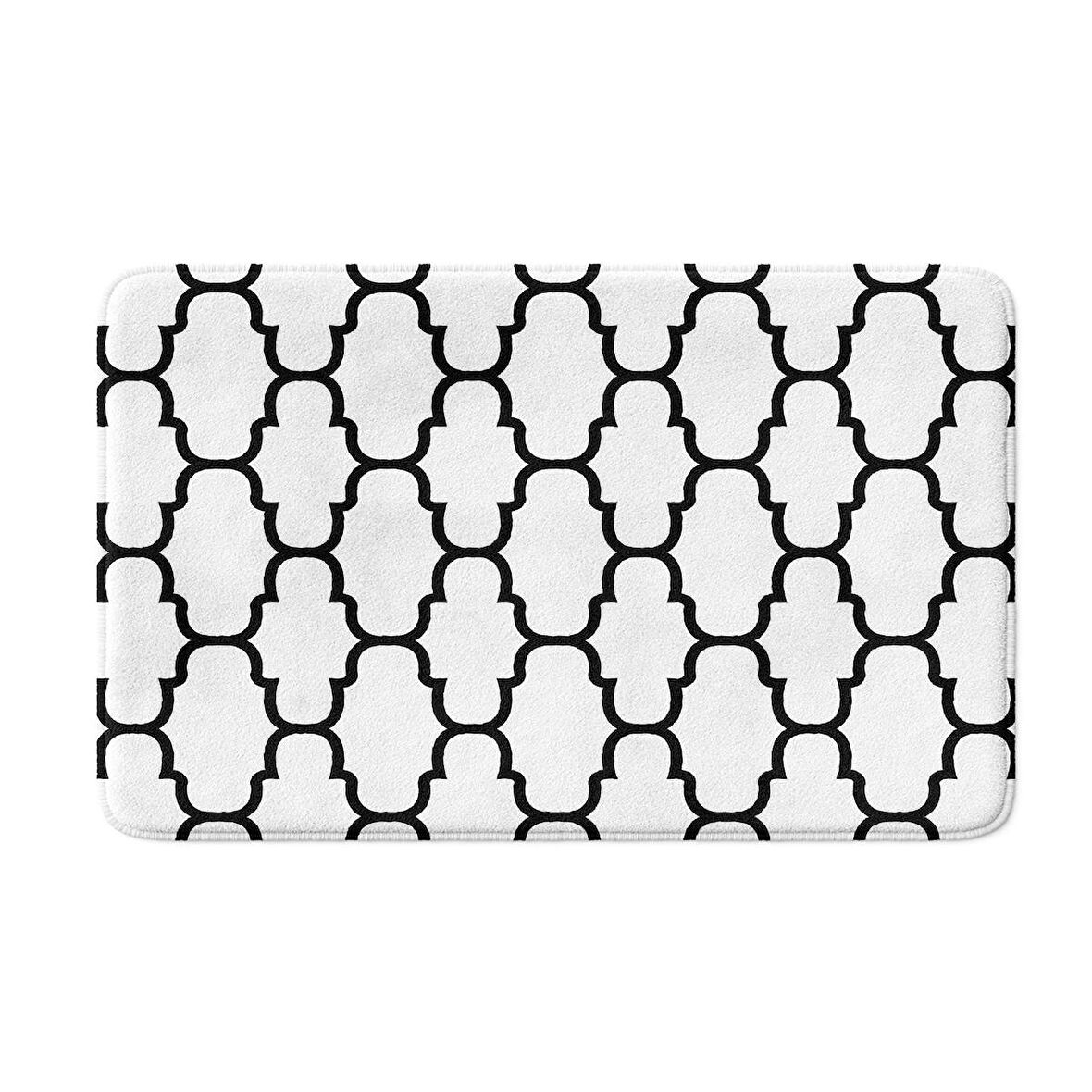 Monnhein  Mikrofiber Banyo Paspası, Kaymaz Taban, Makinede Yıkanabilir, Banyo Halısı