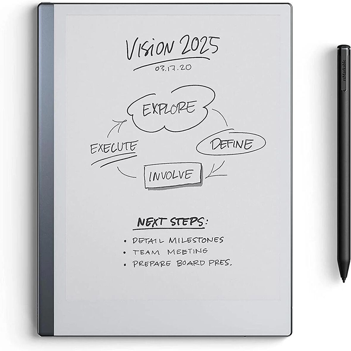 Remarkable 2 Digital Paper + Marker Plus Pen (Silgili) + Klavyeli Kılıf