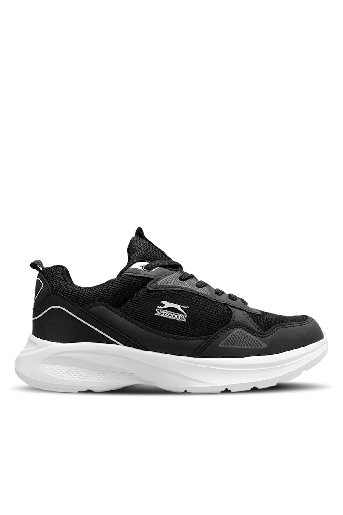 Slazenger GAIN GA Erkek Sneaker Ayakkabı Siyah / Beyaz