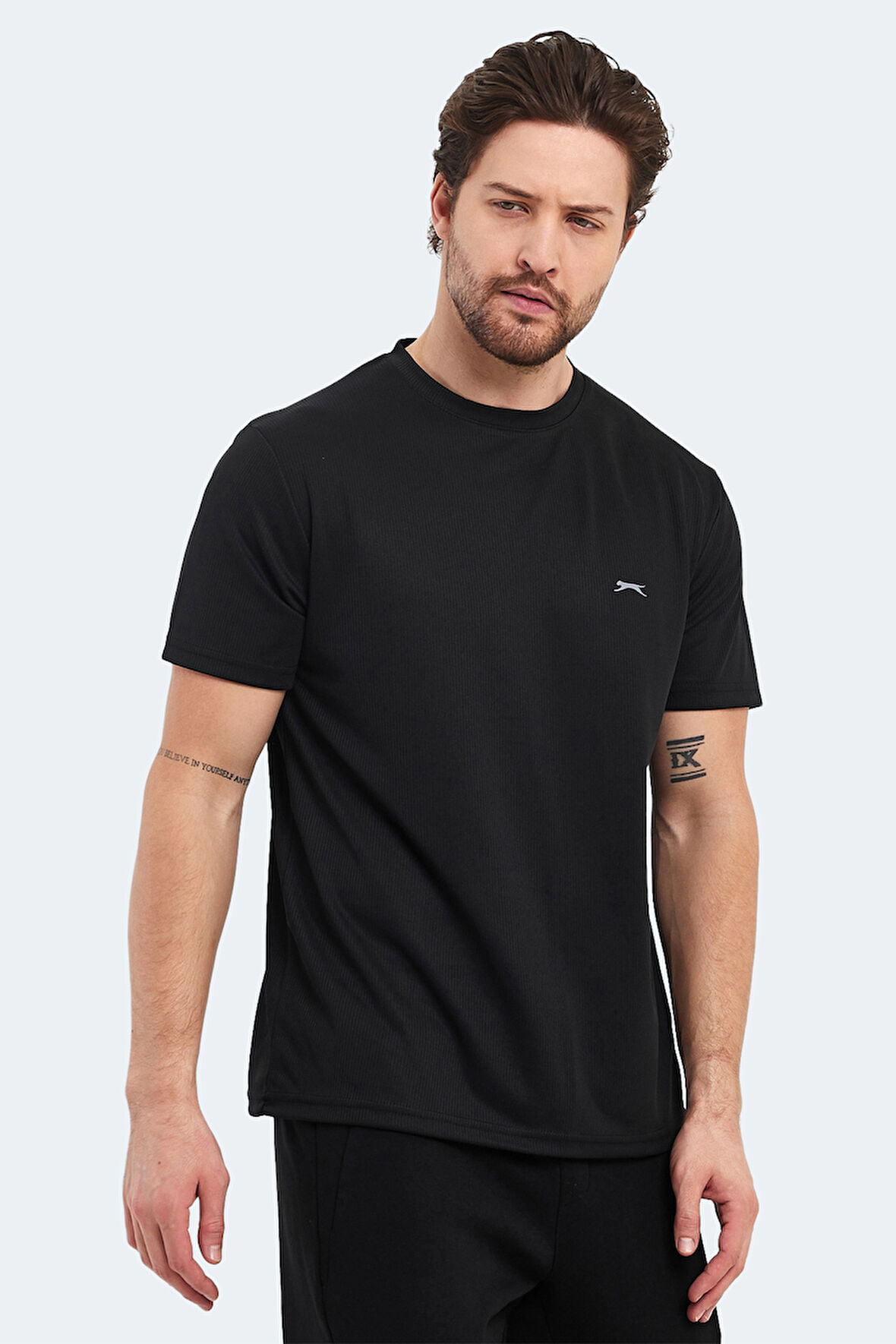 Slazenger OTAR I Erkek Tişört Siyah