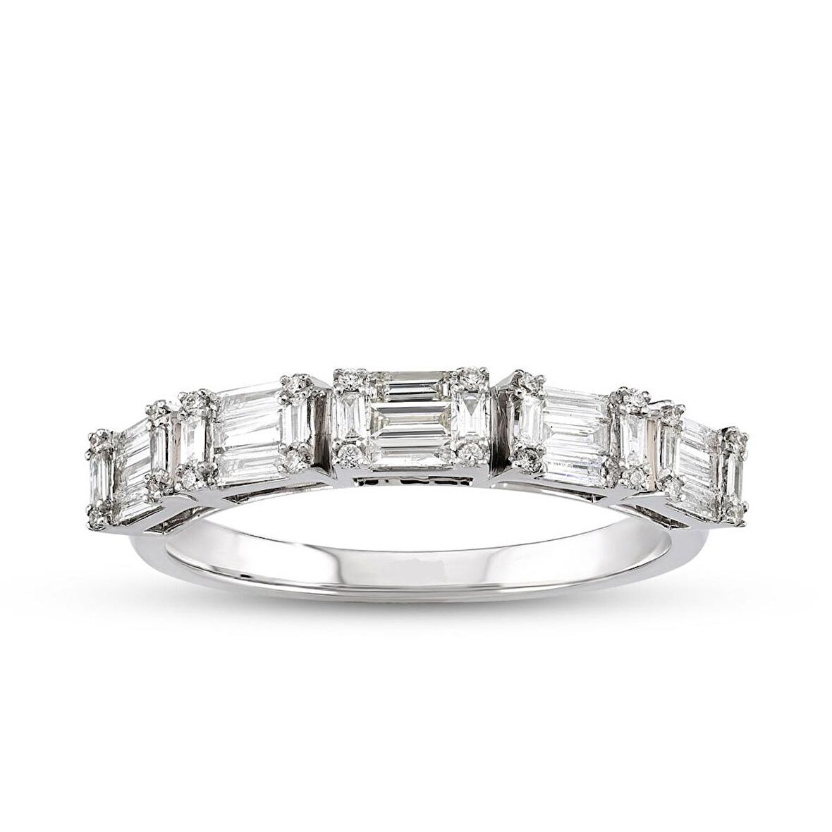 0.39 Ct Baget Pırlanta Yüzük B1