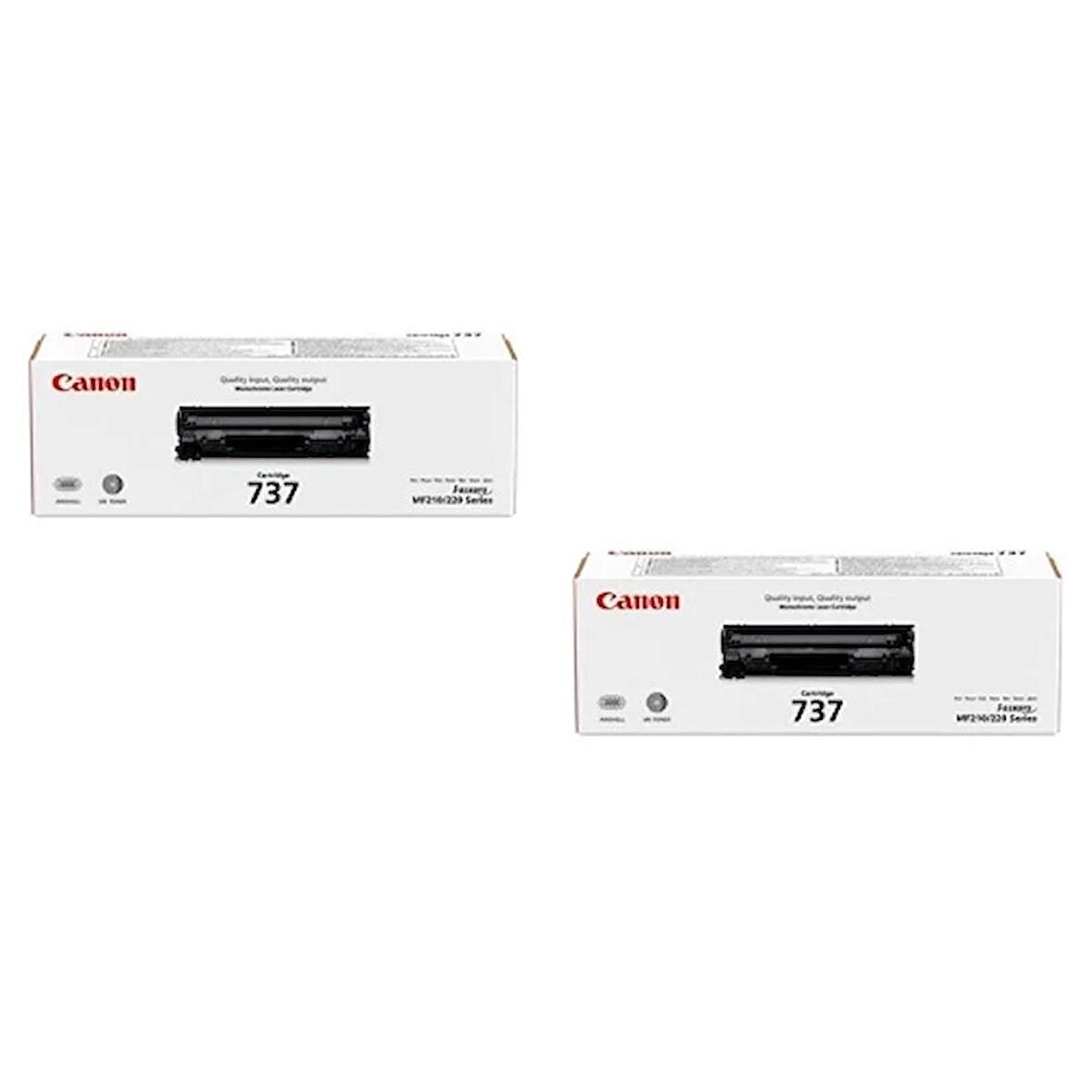 Canon CRG-737 Orjinal Toner 2'Lİ Avantaj Paket MF-211