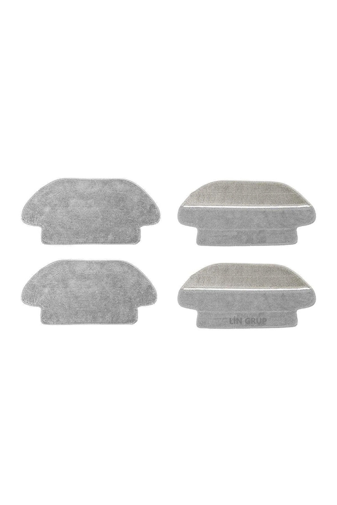 Xiaomi Mi Robot Vacuum STYTJ02YM S10 - S12 - Viomi V2 V3 uyumlu Mop paspas 4 Adet