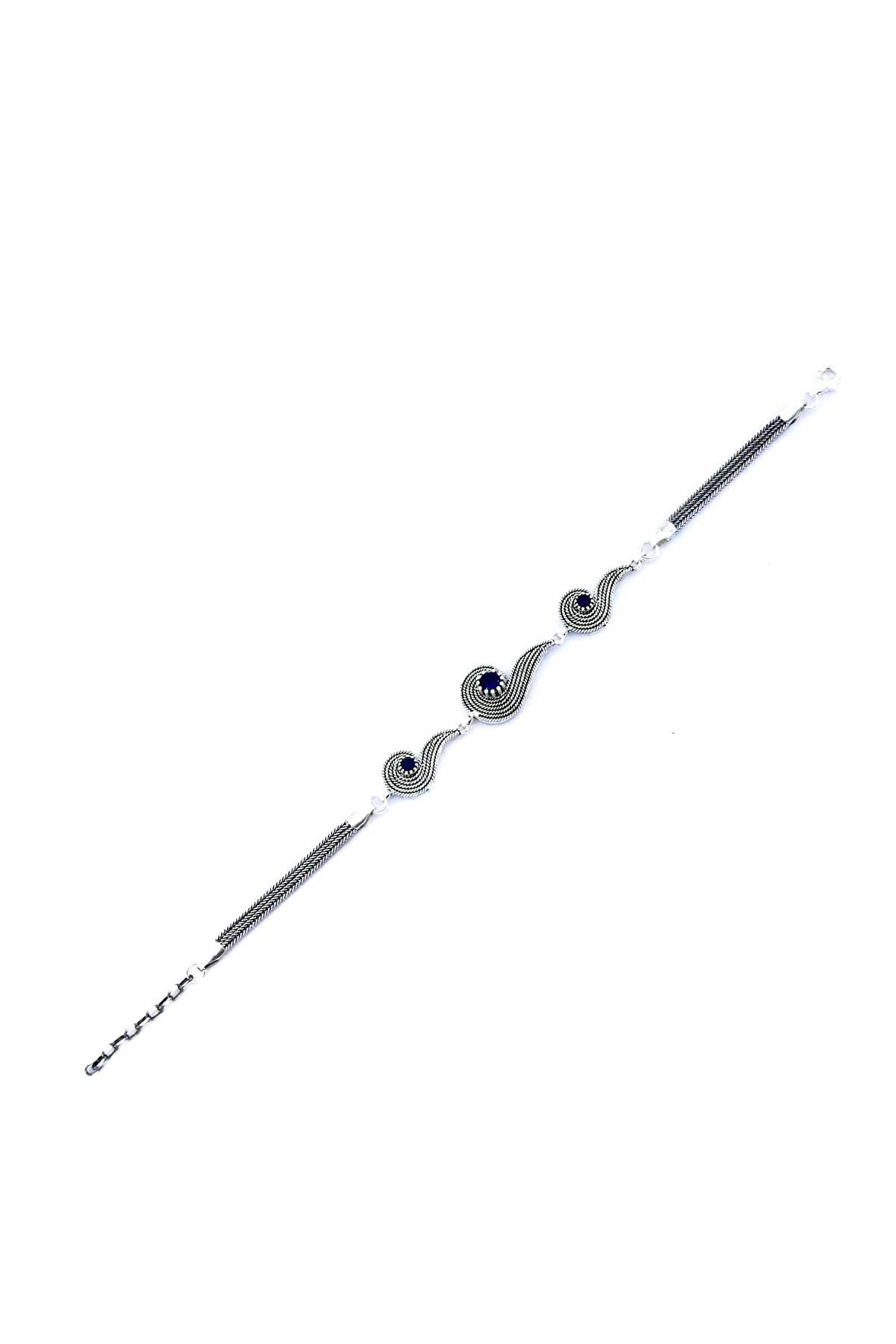 El Işi Oksitli Telkari Bileklik