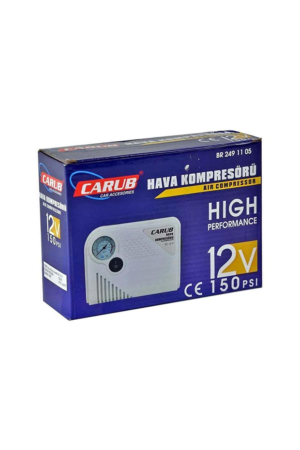 12v Hava Kompresörü 150 Psi Yassı Br2491105