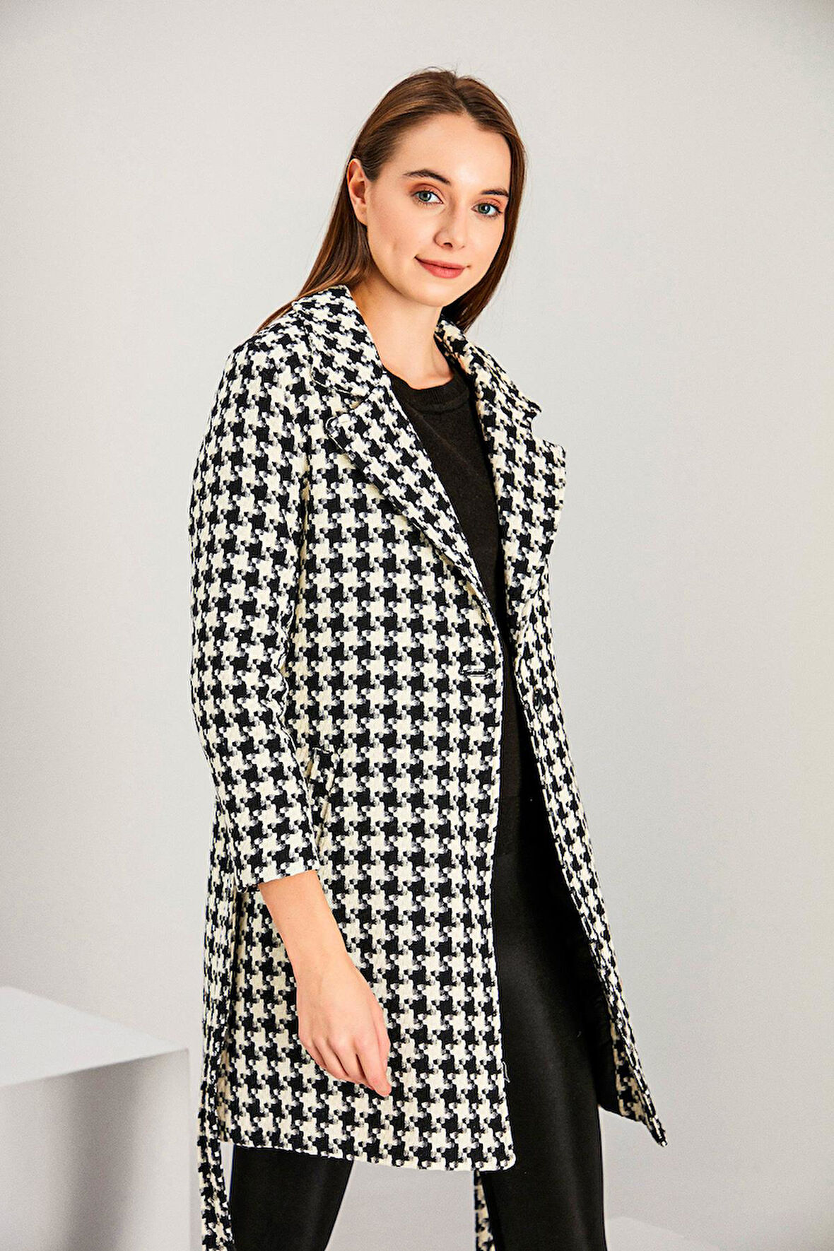 ALEXANDERGARDI İÇİ KAPİTONE KAZAYAĞI DESENLİ KABAN (B21-20602)