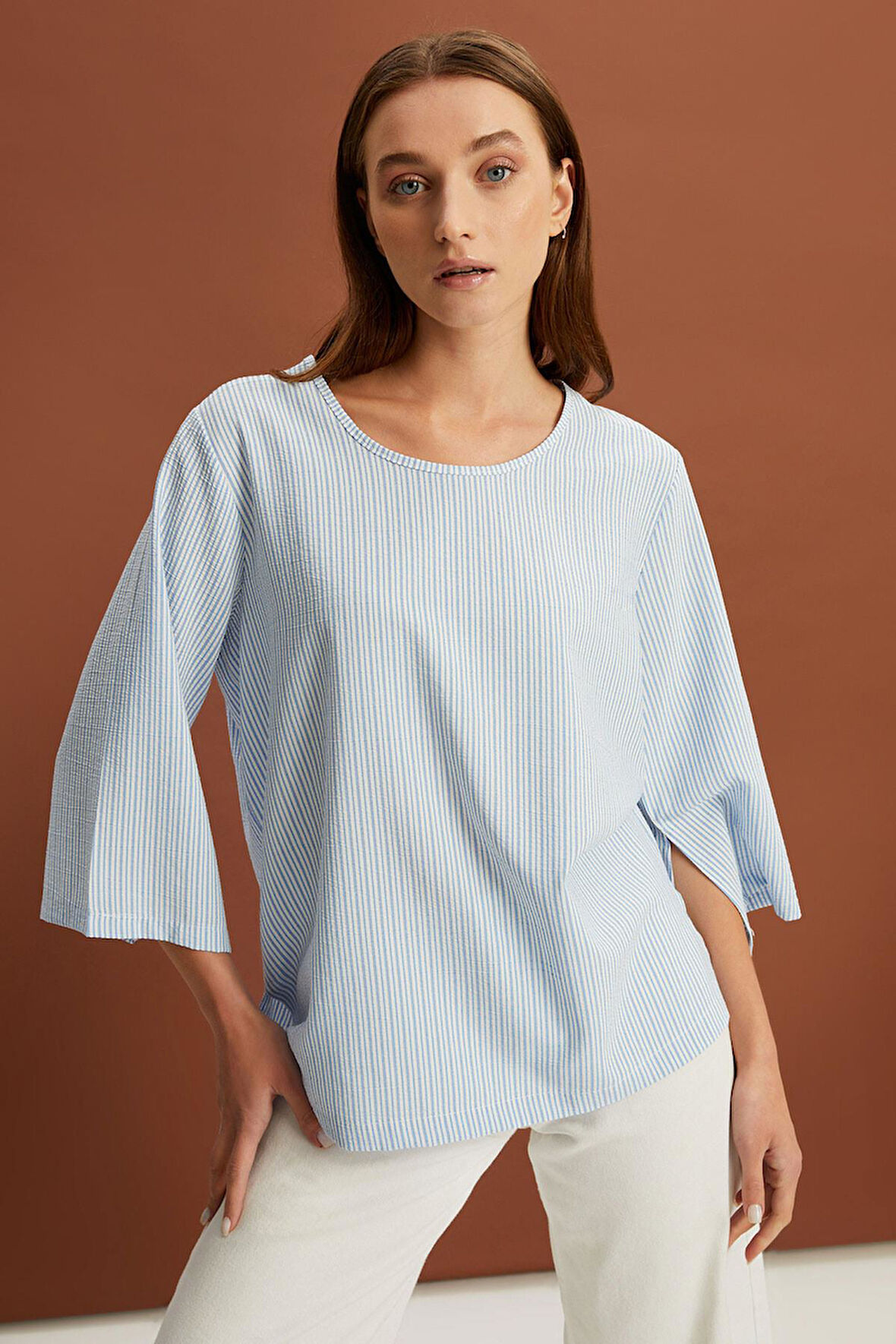 ALEXANDERGARDI SALAŞ KESİM BLUZ (B22-34501)